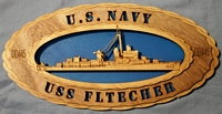 USS Fletcher DD445